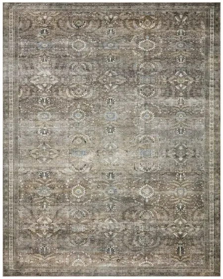 Layla Area Rug in Antique/Moss by Loloi Rugs