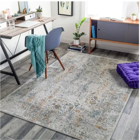 Andromeda Runner Rug in Taupe, Gray by Surya