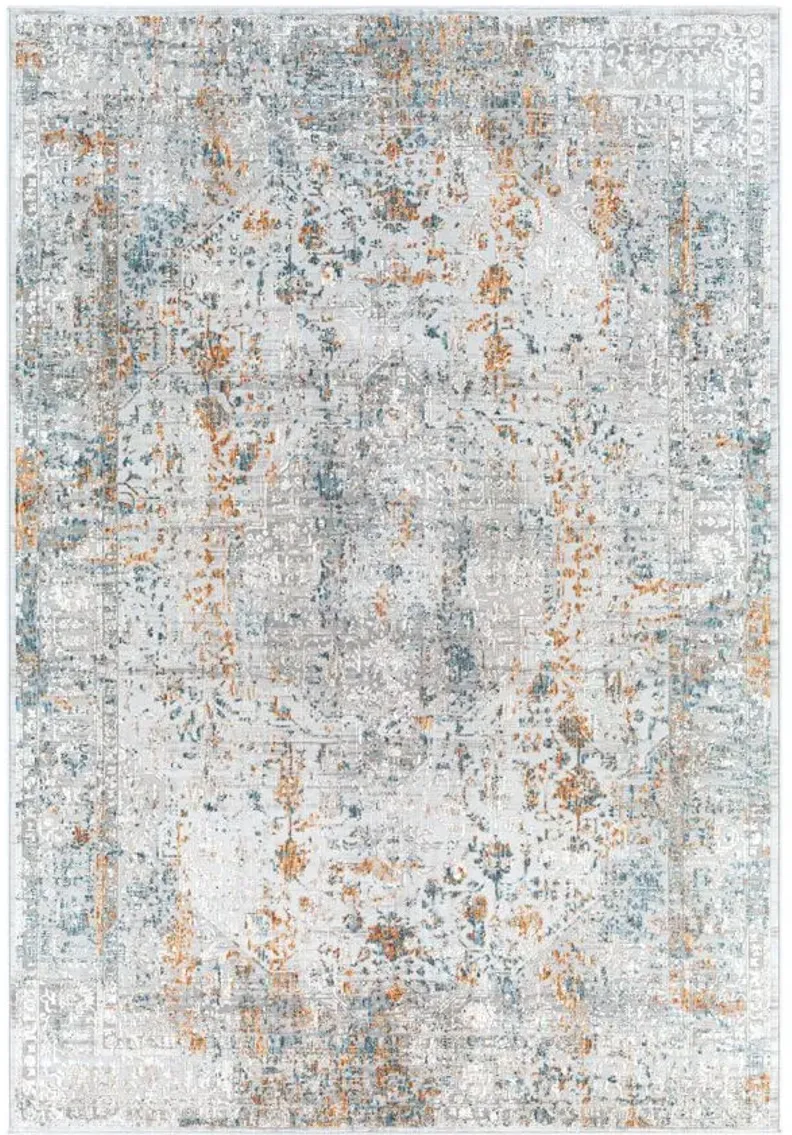 Andromeda Runner Rug in Taupe, Gray by Surya