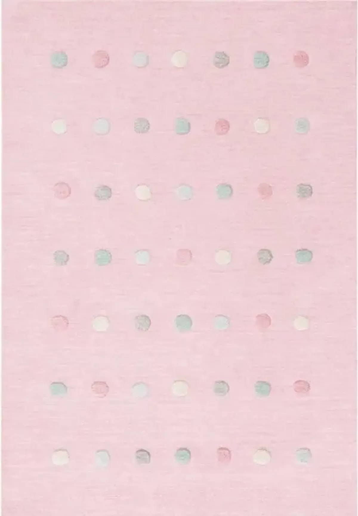 Avery Kid's Area Rug in Light Pink by Safavieh