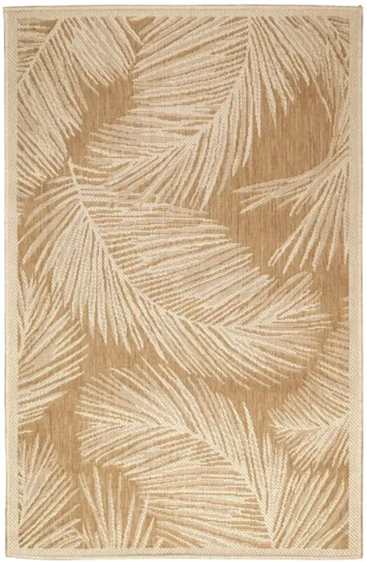 Carmel Fronds Rug in Sand by Trans-Ocean Import Co Inc