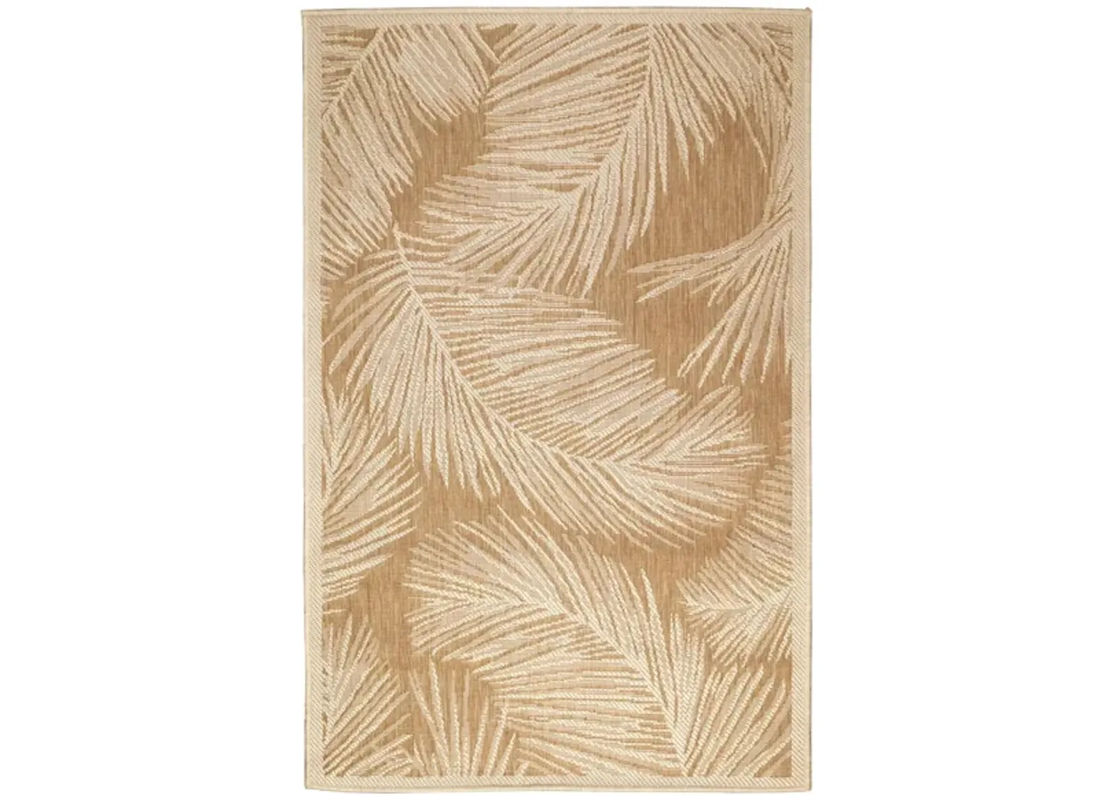 Carmel Fronds Rug in Sand by Trans-Ocean Import Co Inc