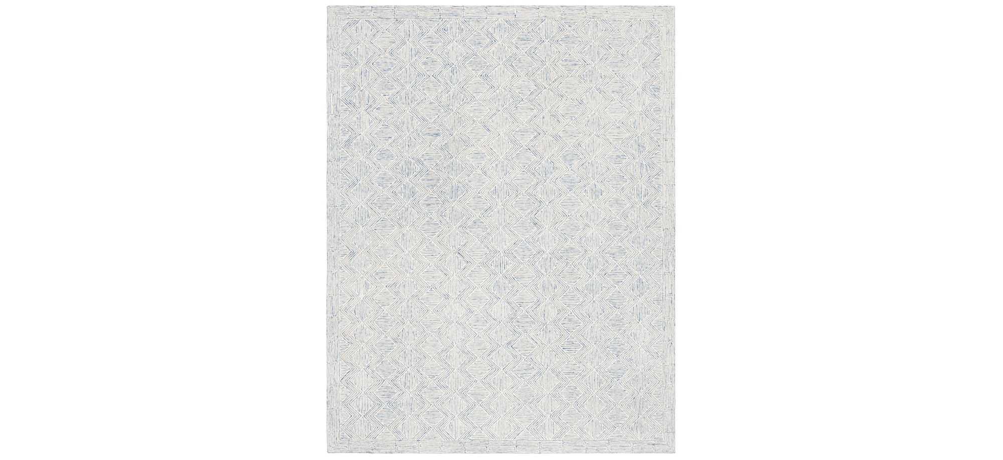 Springfield Area Rug in Blue & Ivory by Safavieh