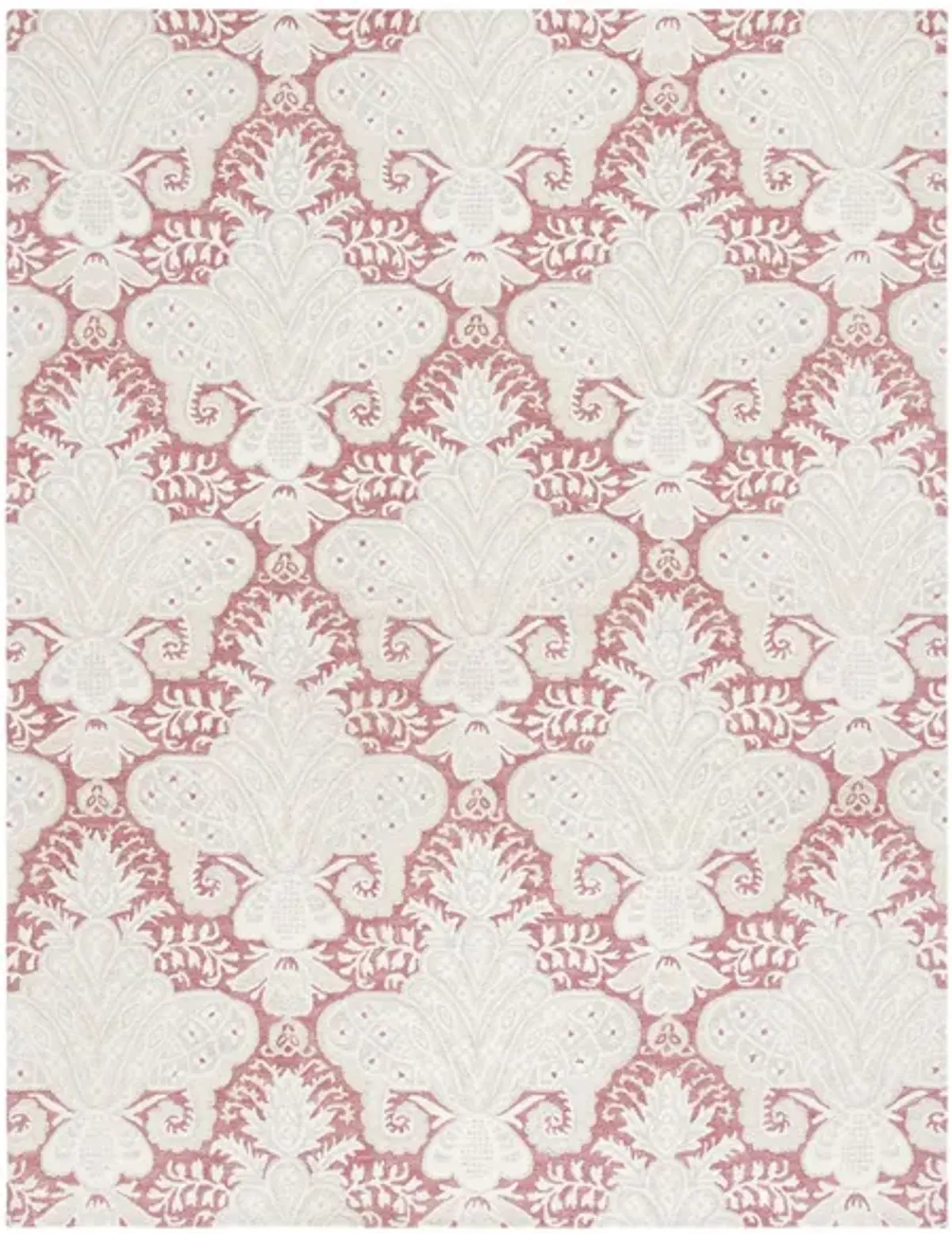 Nyneave Area Rug in Pink & Beige by Safavieh