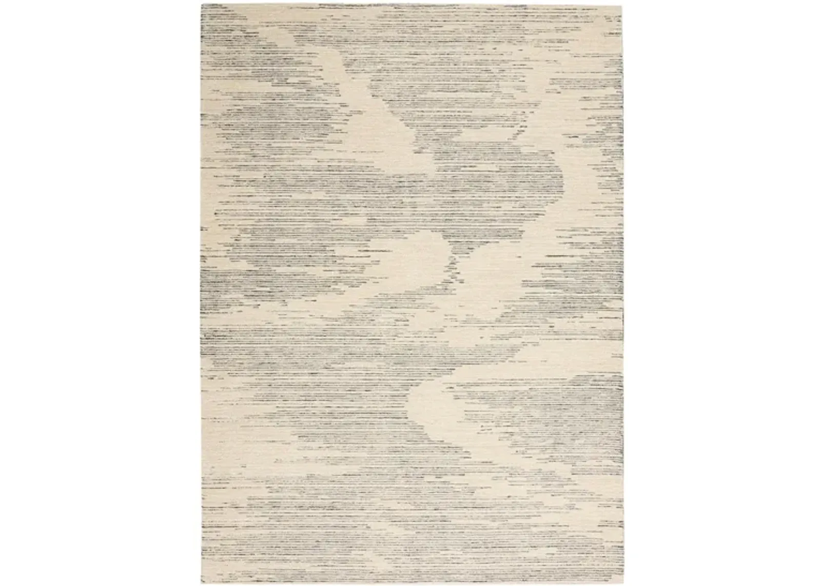 Madeline Runner Rug in Ivory/Gray by Nourison