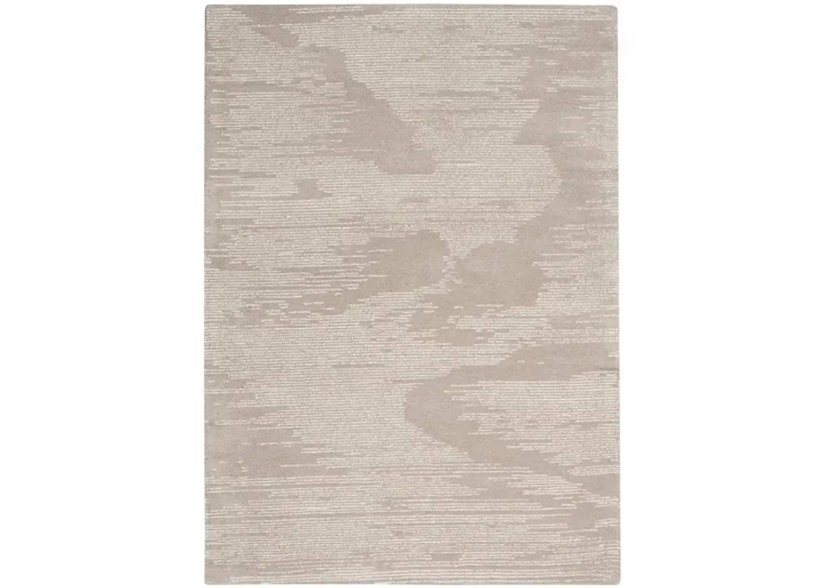 Madeline Runner Rug in Taupe/Ivory by Nourison