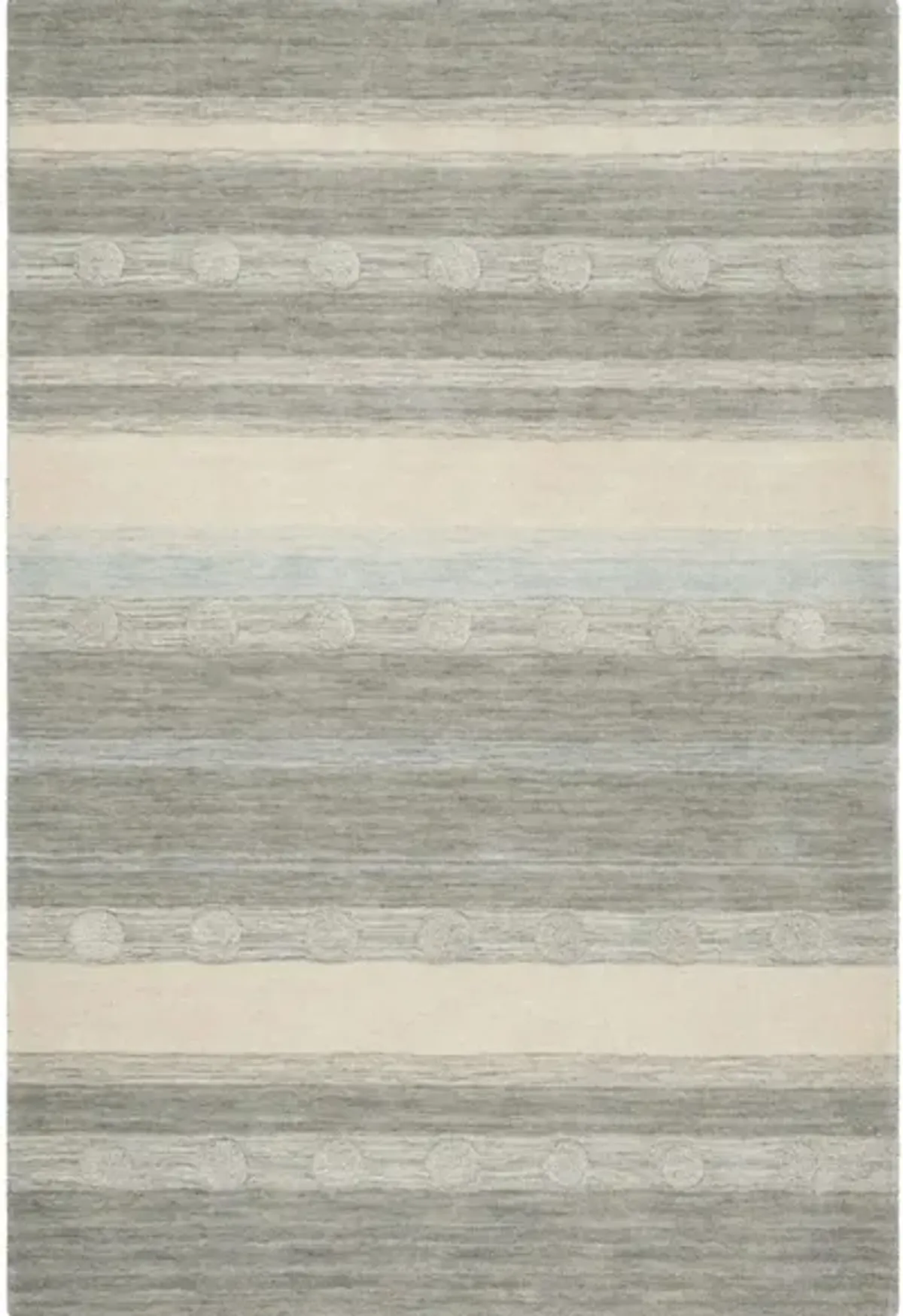 Glenna Kid's Area Rug in Grey & Ivory by Safavieh