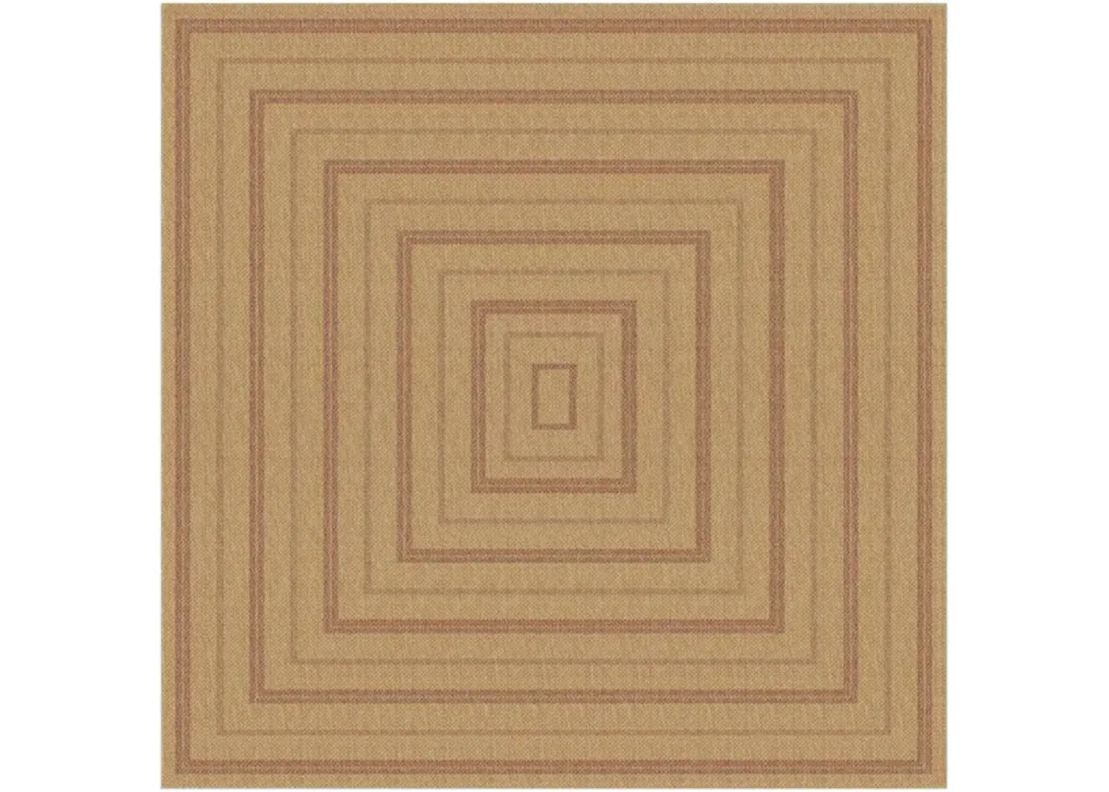 Sahara Indoor/Outdoor Rug in Terracotta by Trans-Ocean Import Co Inc