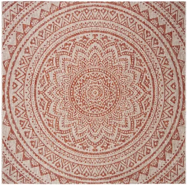 Courtyard Mandala Indoor/Outdoor Area Rug