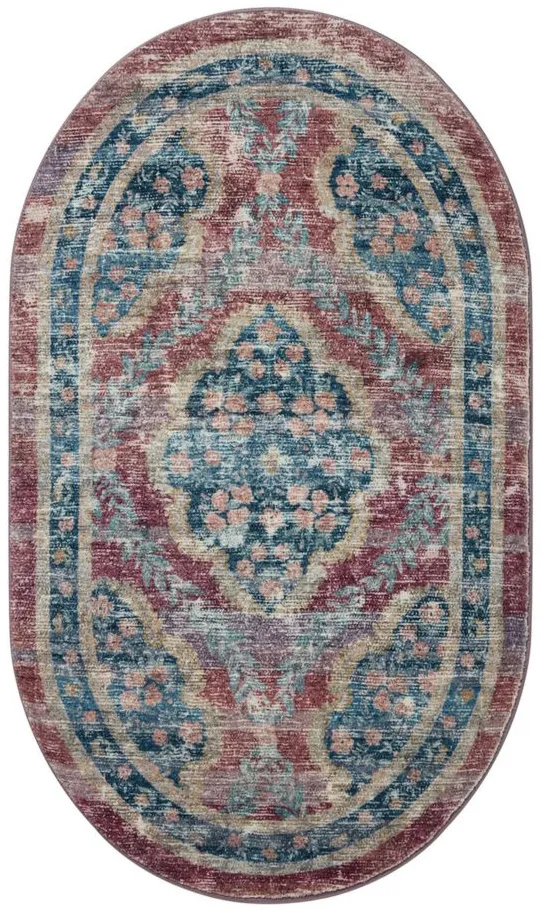 Courtyard Area Rug in Red by Loloi Rugs