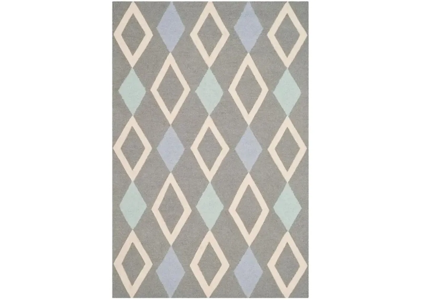 Aziel Kid's Area Rug in Grey & Multi by Safavieh