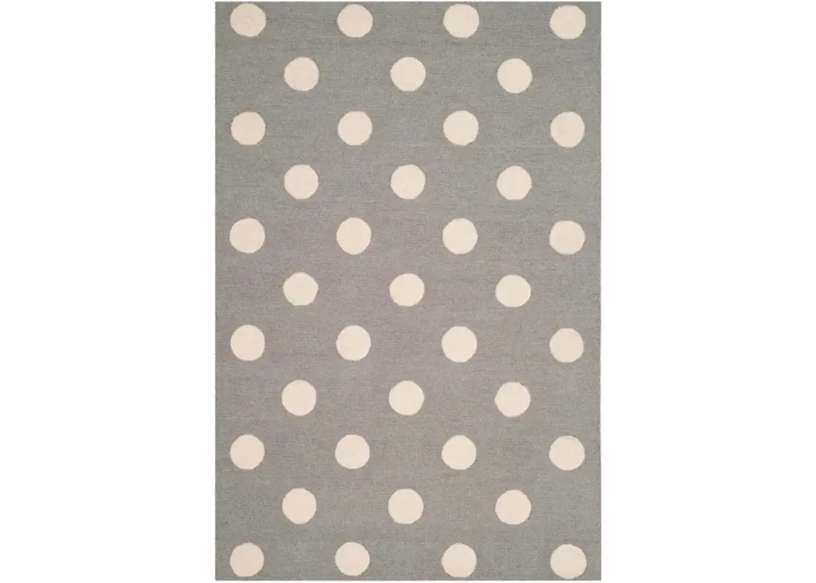 Cairo Kid's Area Rug in Grey & Ivory by Safavieh