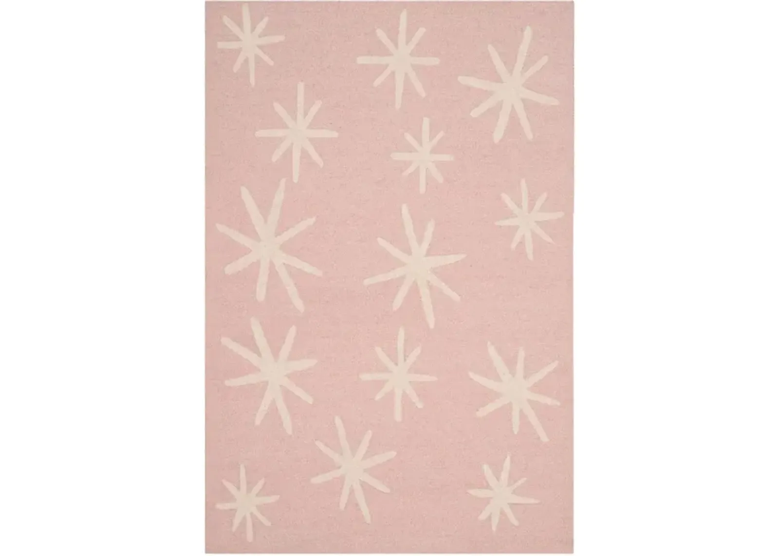 Peyton Kid's Area Rug in Pink & Ivory by Safavieh