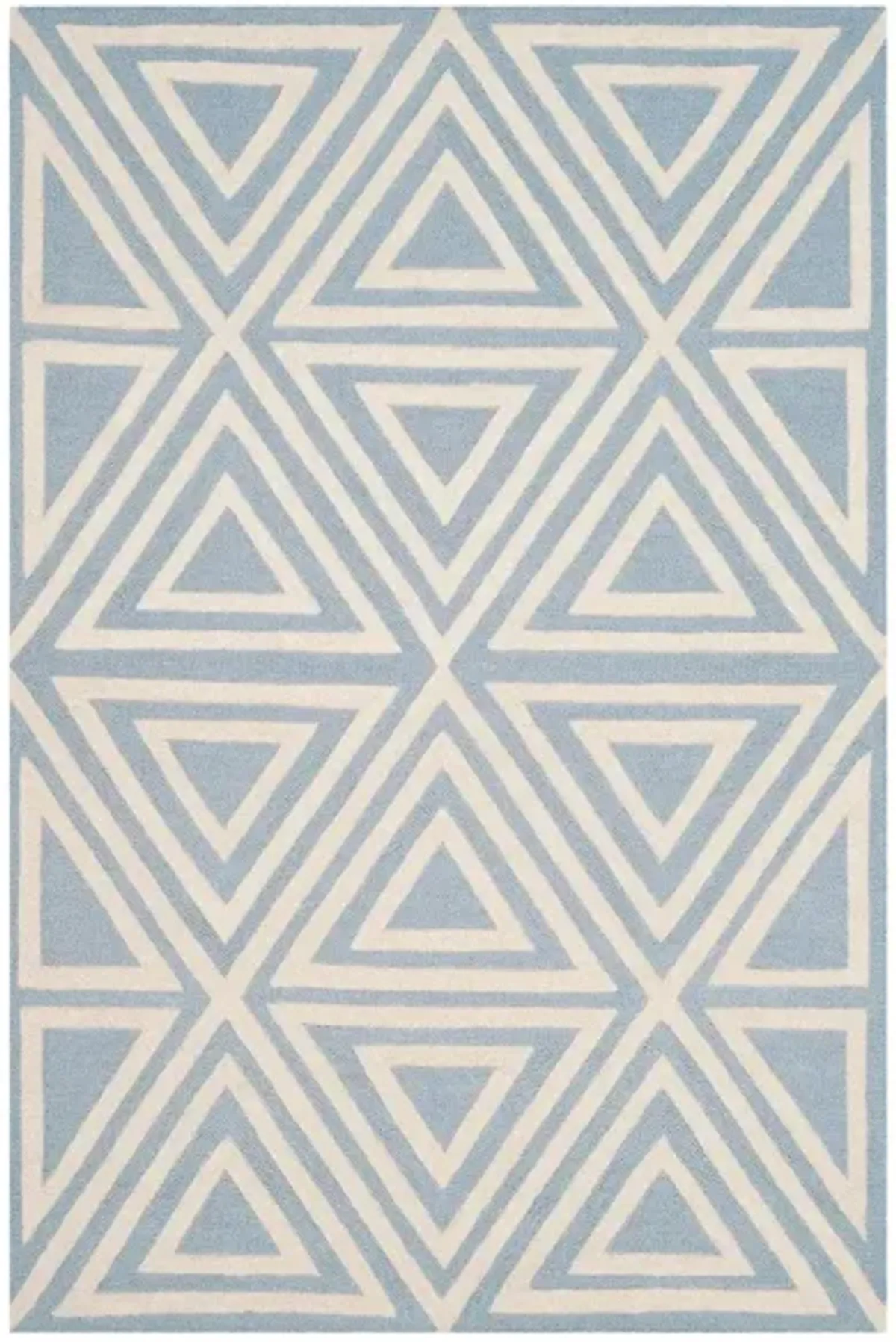 Lane Kid's Area Rug in Blue & Ivory by Safavieh