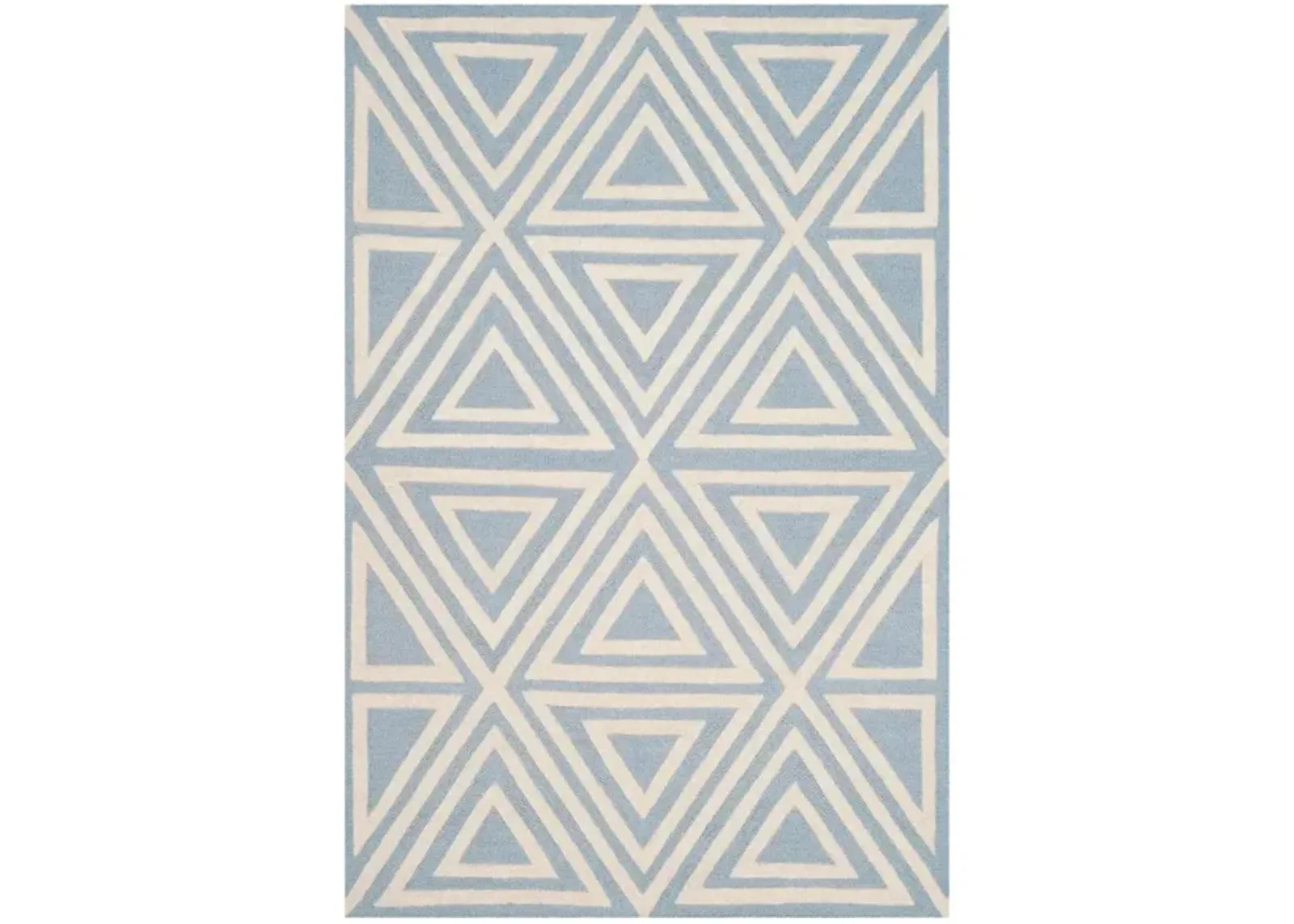 Lane Kid's Area Rug in Blue & Ivory by Safavieh