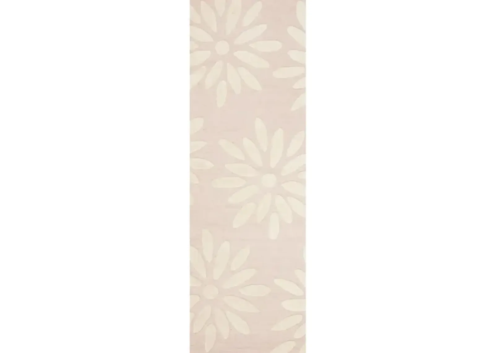 Brandon Kid's Area Rug in Pink/Ivory by Safavieh