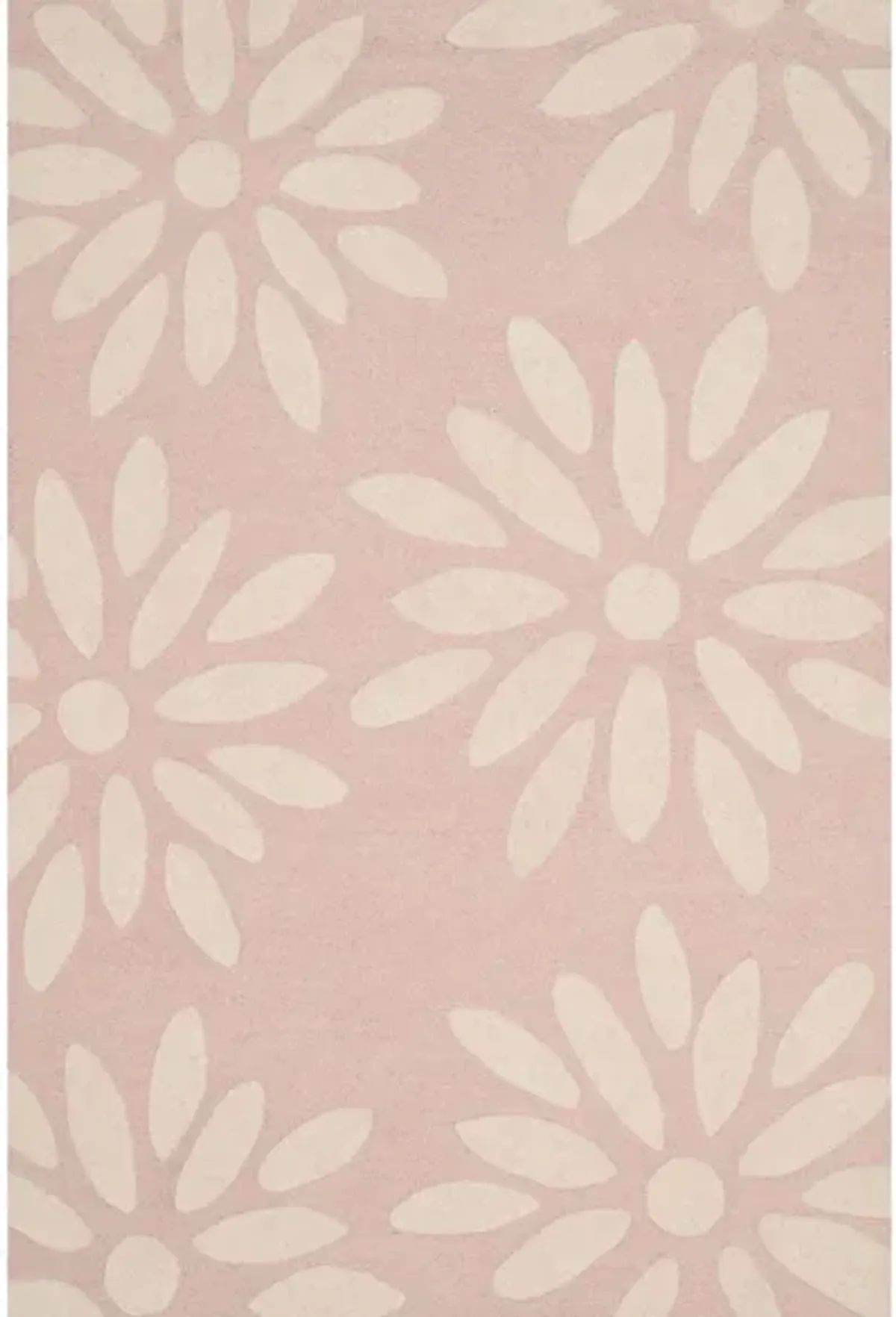 Brandon Kid's Area Rug in Pink/Ivory by Safavieh