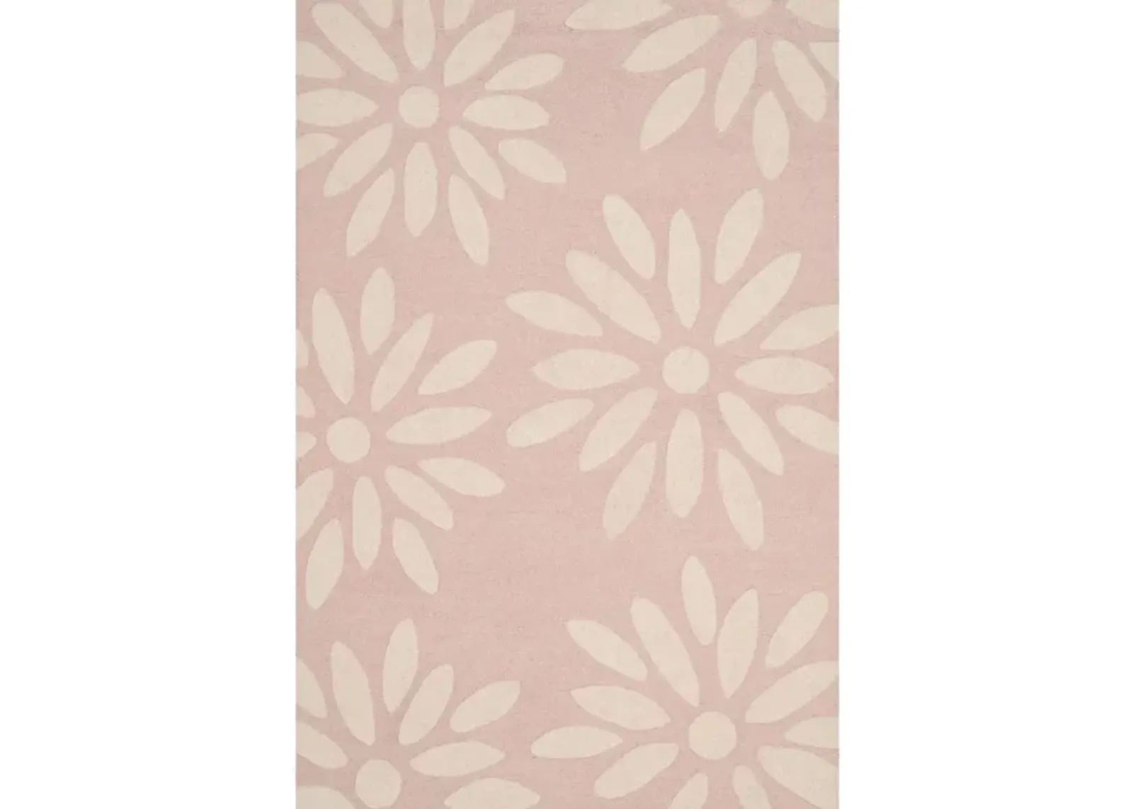 Brandon Kid's Area Rug in Pink/Ivory by Safavieh