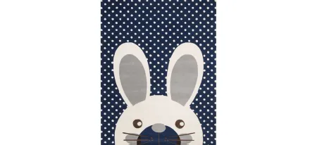 Lisseth Kid's Area Rug in Navy by Safavieh