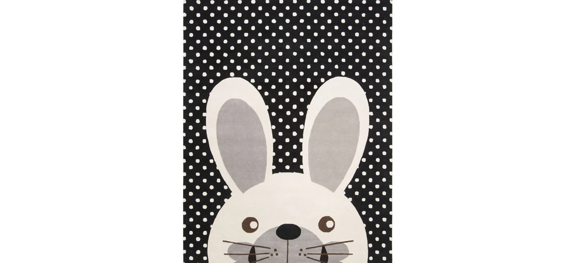 Lisseth Kid's Area Rug in Black by Safavieh