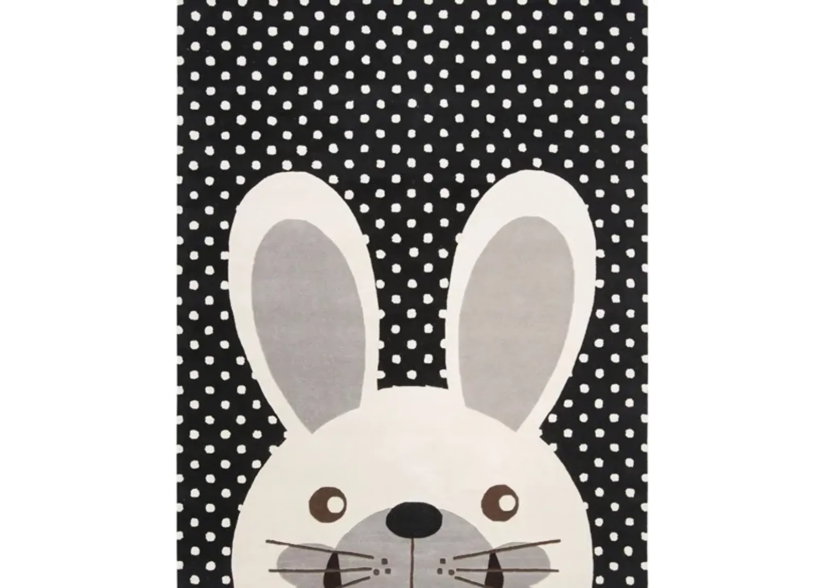 Lisseth Kid's Area Rug in Black by Safavieh