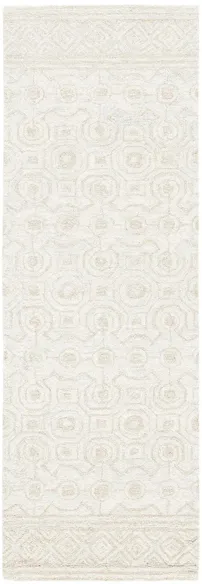 Kobayashi Runner Rug in Ivory & Light Green by Safavieh