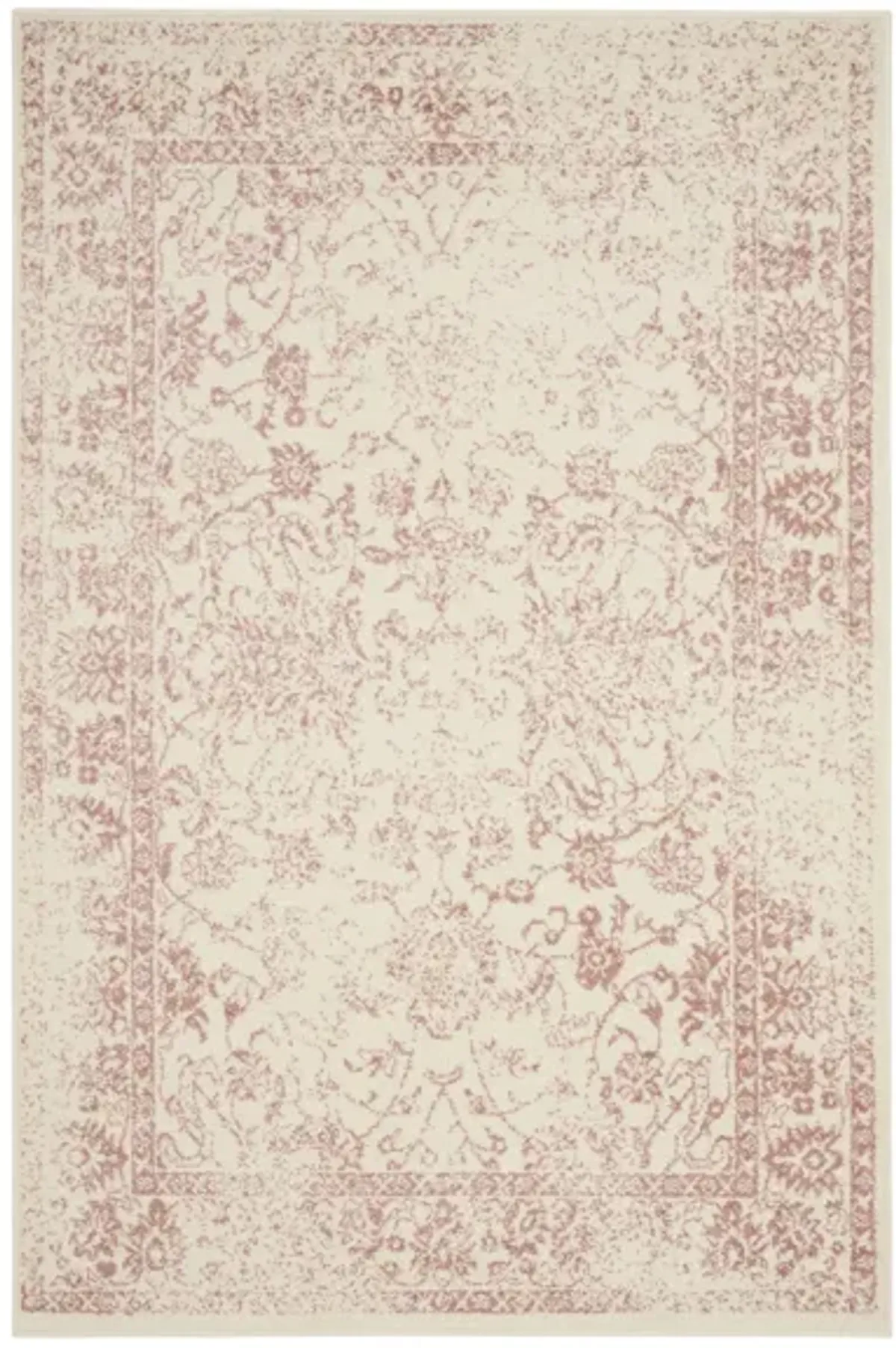 Adirondack Area Rug in Ivory/Rose by Safavieh