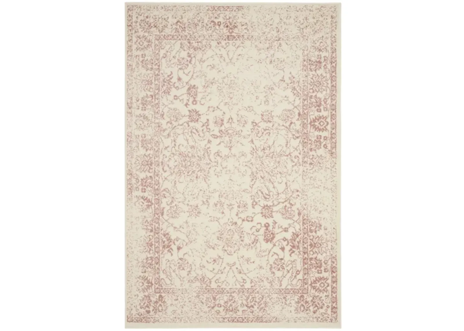 Adirondack Area Rug in Ivory/Rose by Safavieh