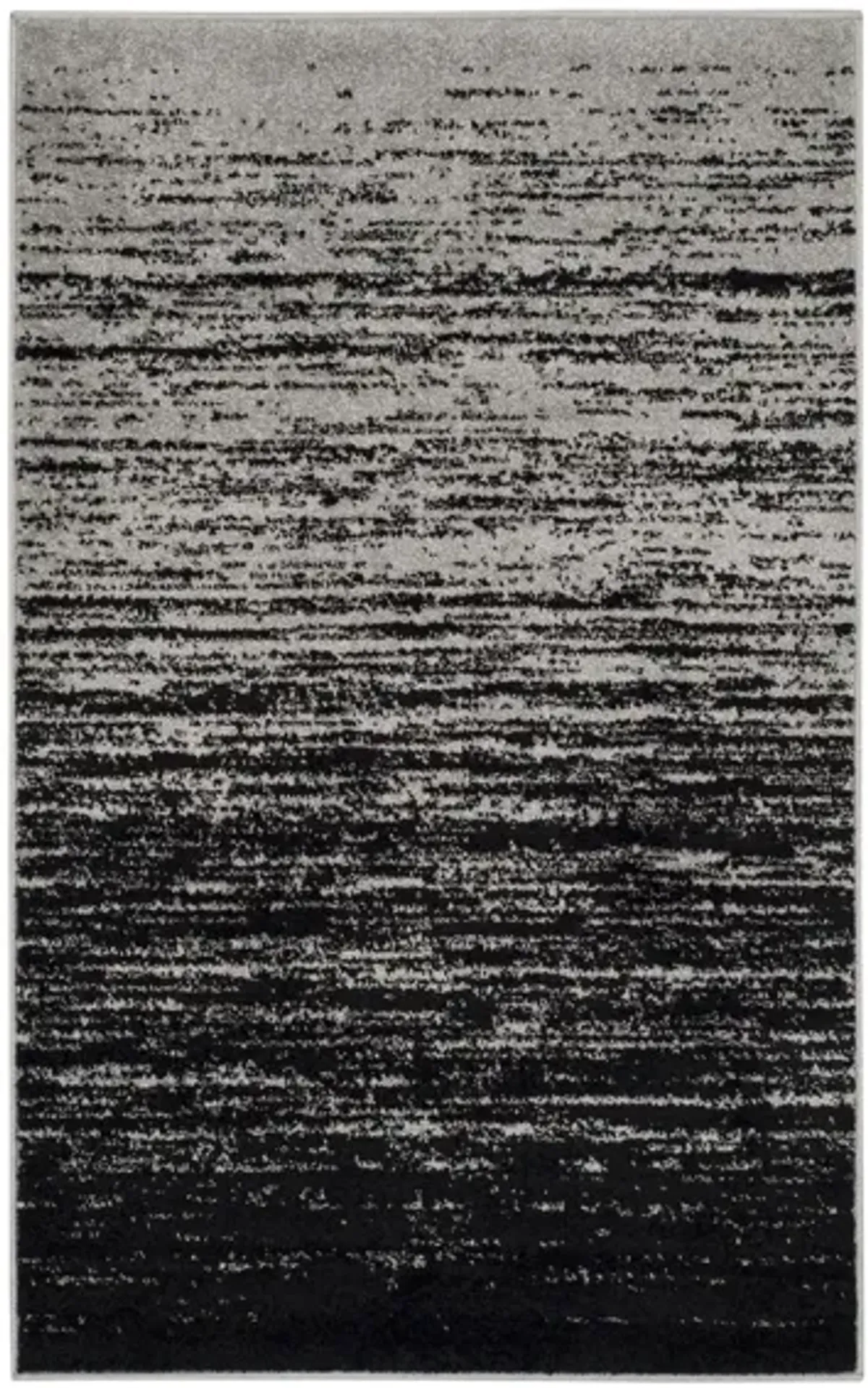 Adirondack Area Rug in Silver/Black by Safavieh