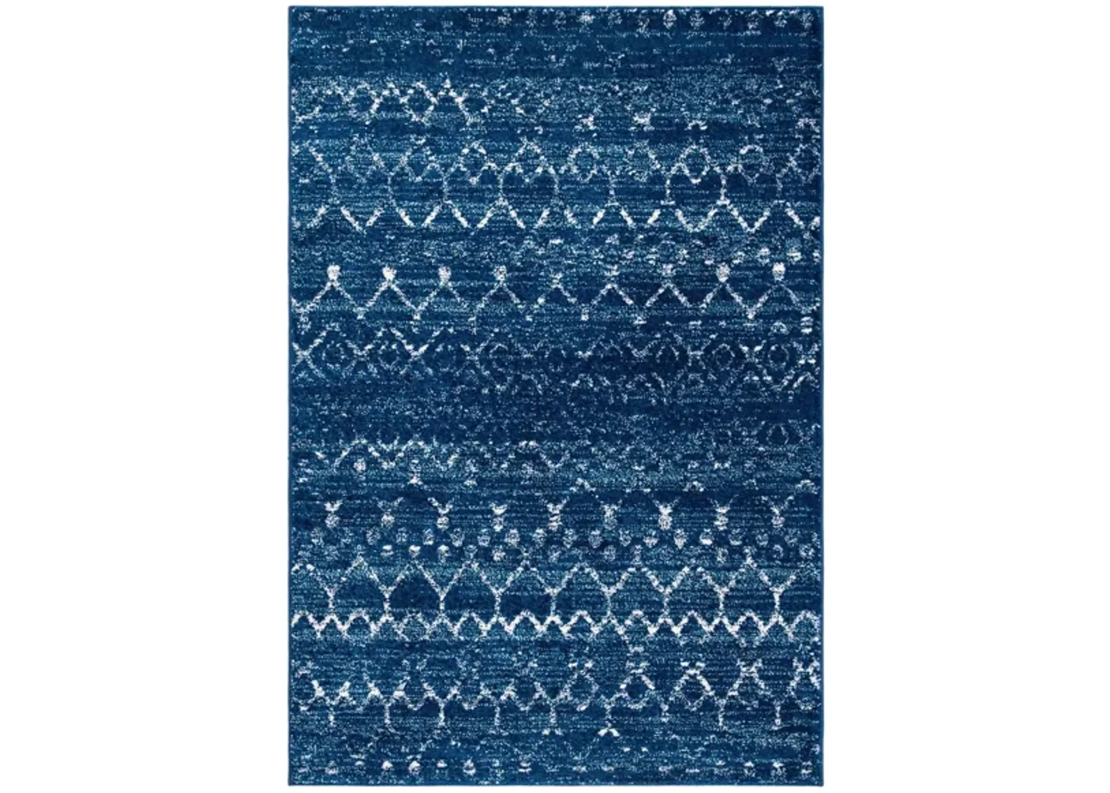 Tulum Area Rug in Blue/Ivory by Safavieh