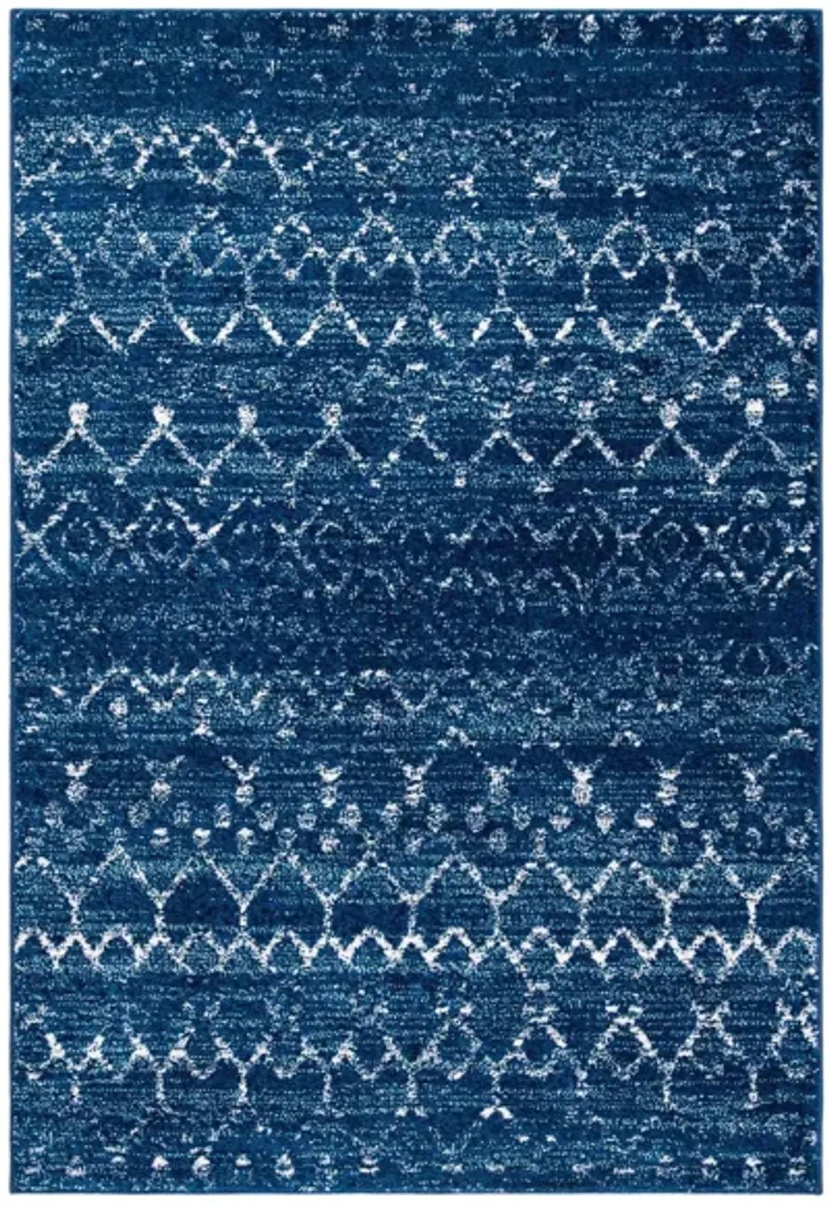 Tulum Area Rug in Blue/Ivory by Safavieh