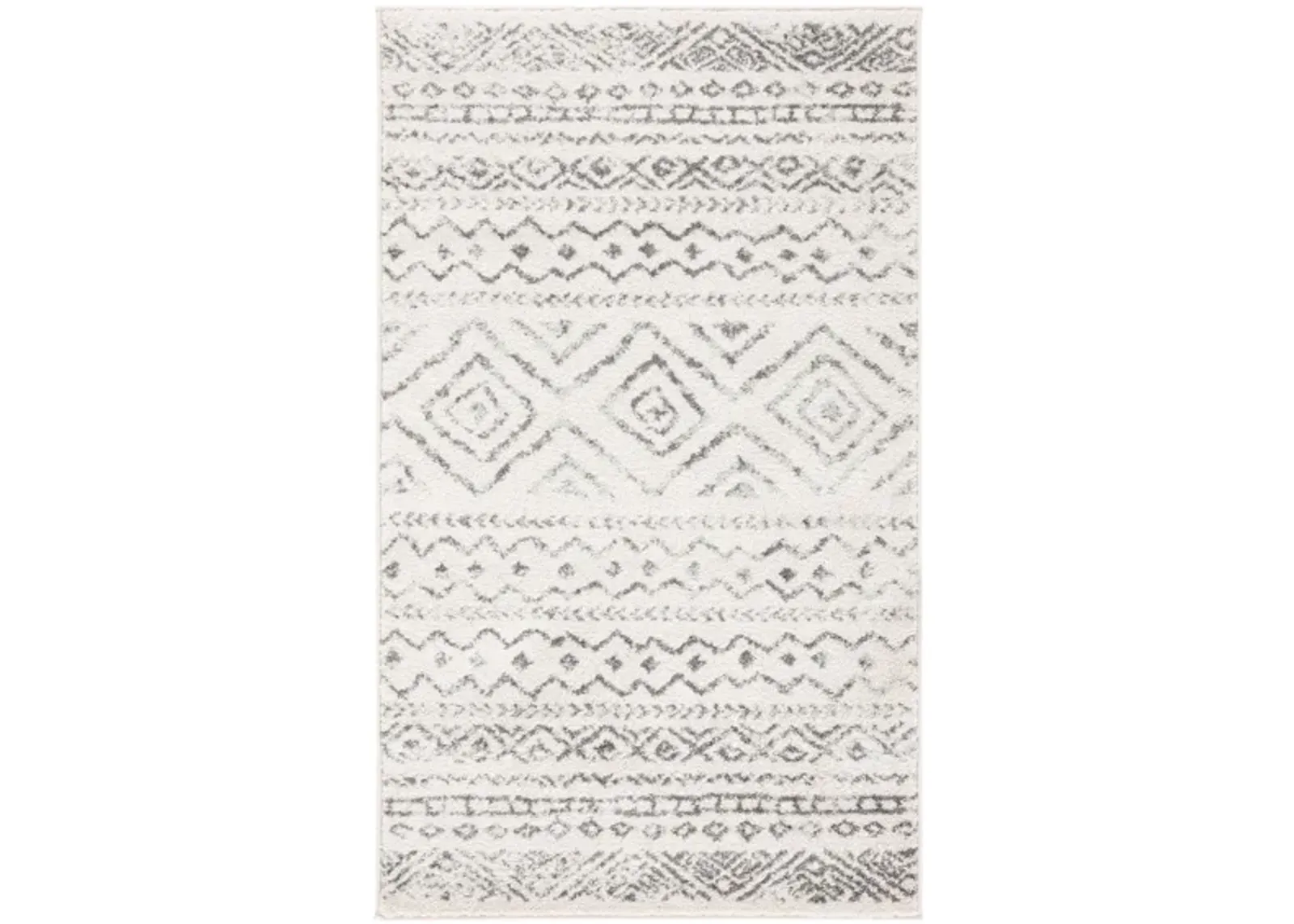 Tulum Area Rug in Ivory/Gray by Safavieh