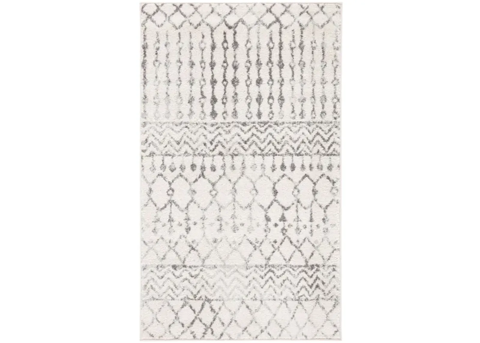 Tulum Area Rug in Ivory/Gray by Safavieh