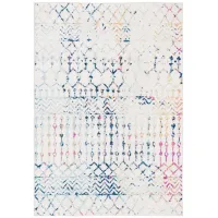 Tulum Area Rug in Ivory/Blue by Safavieh