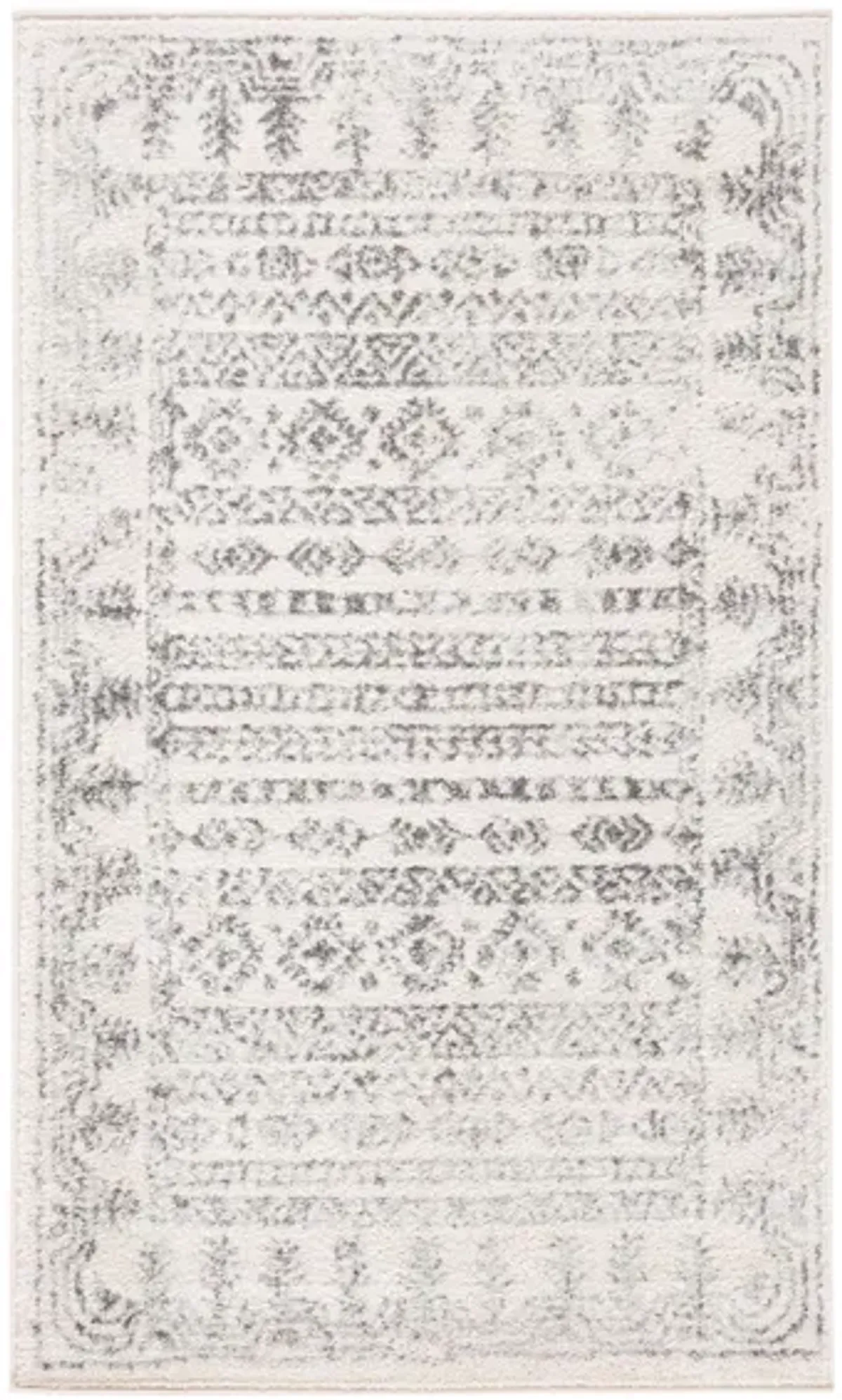 Tulum Area Rug in Ivory/Gray by Safavieh