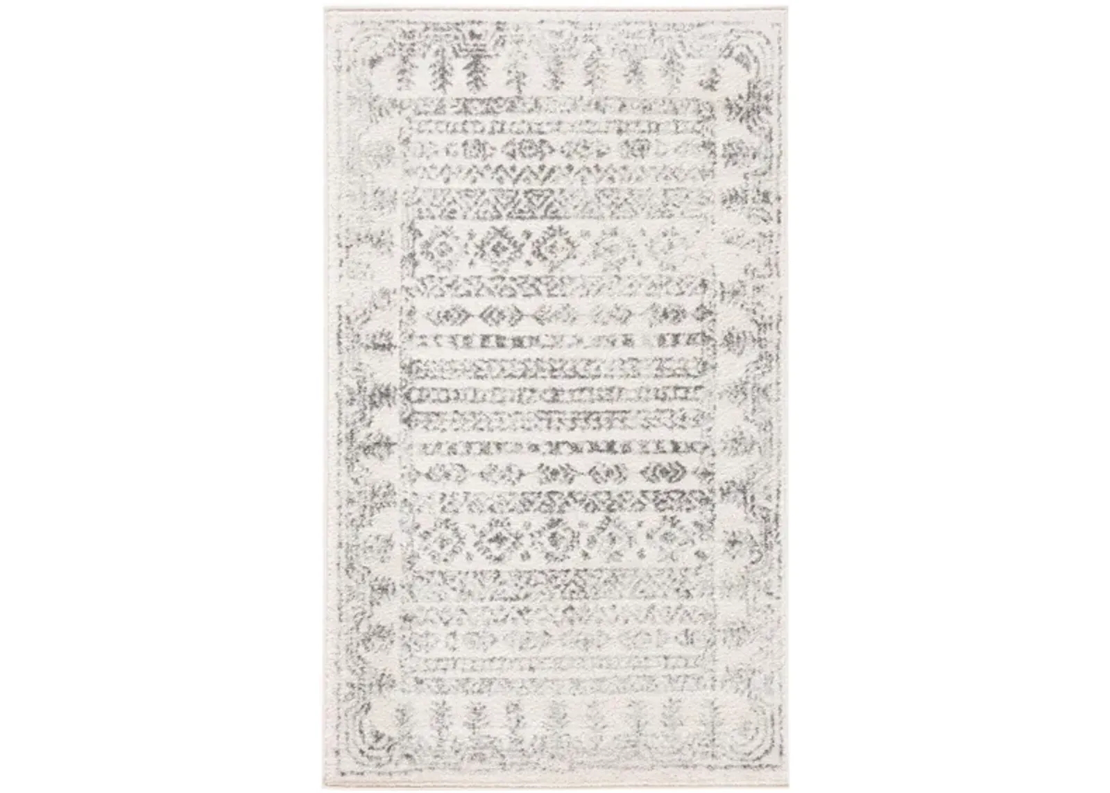 Tulum Area Rug in Ivory/Gray by Safavieh