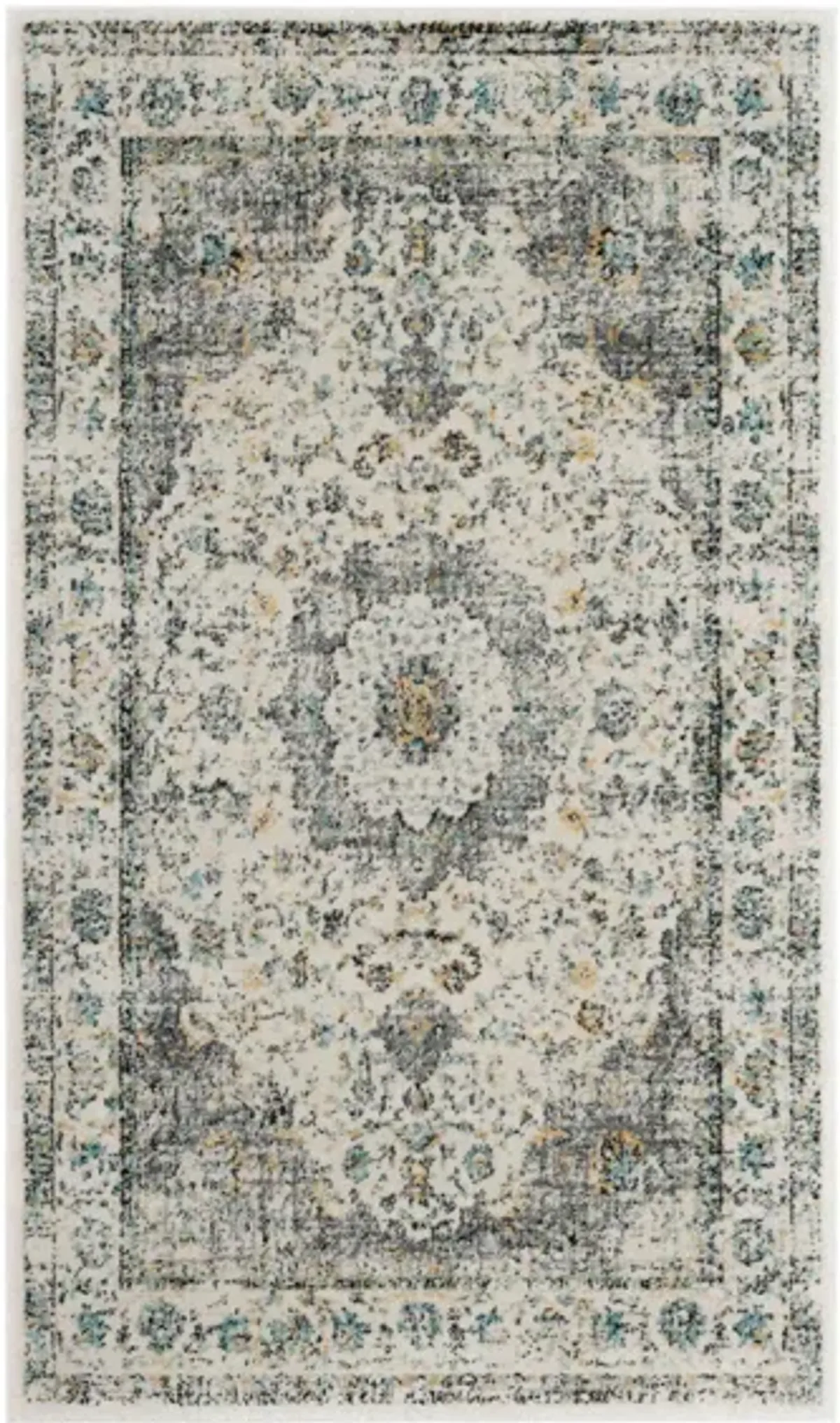 Evoke Area Rug in Gray/Gold by Safavieh