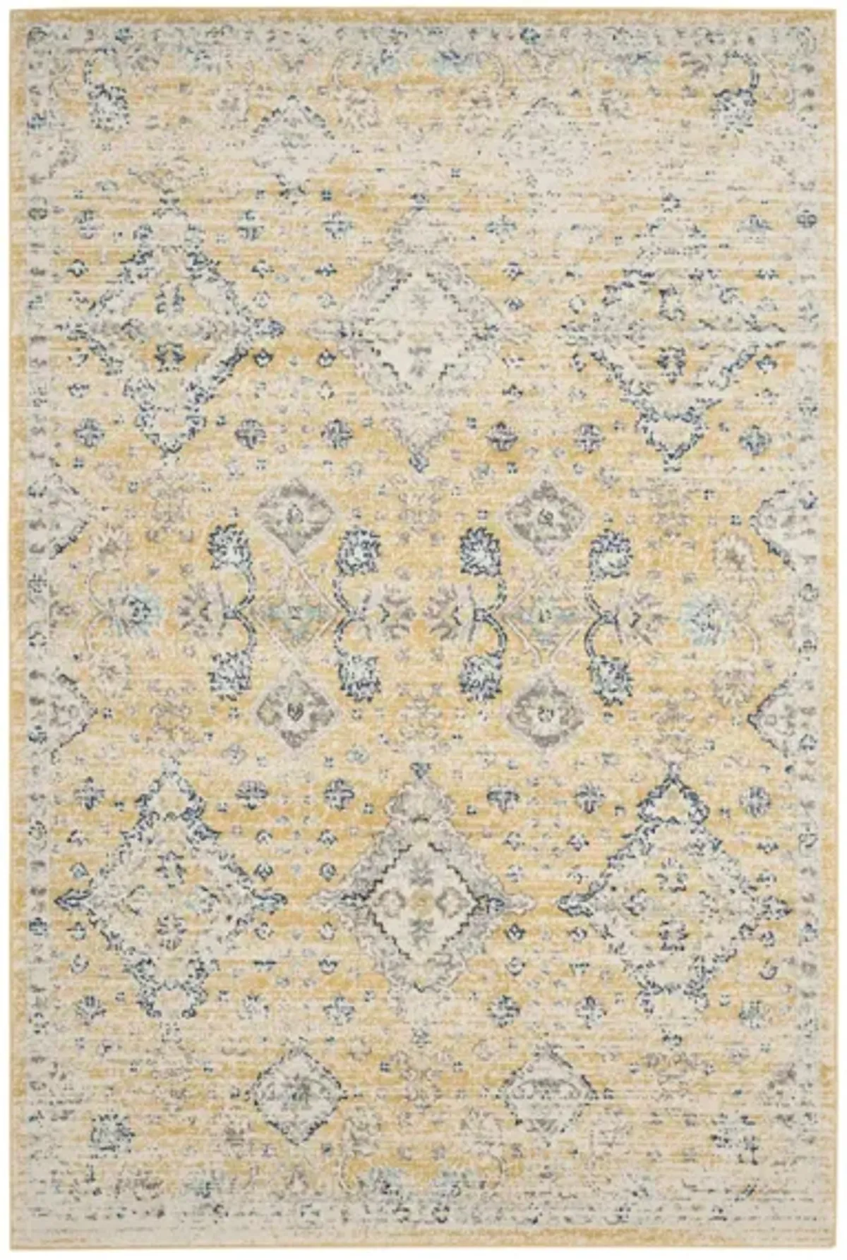 Evoke Area Rug in Gold/Ivory by Safavieh