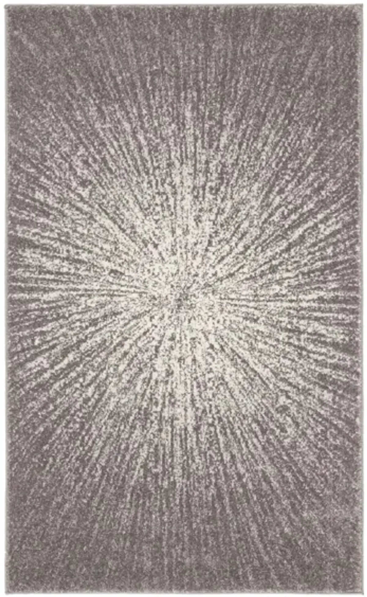 Evoke Area Rug in Dark Gray/Ivory by Safavieh