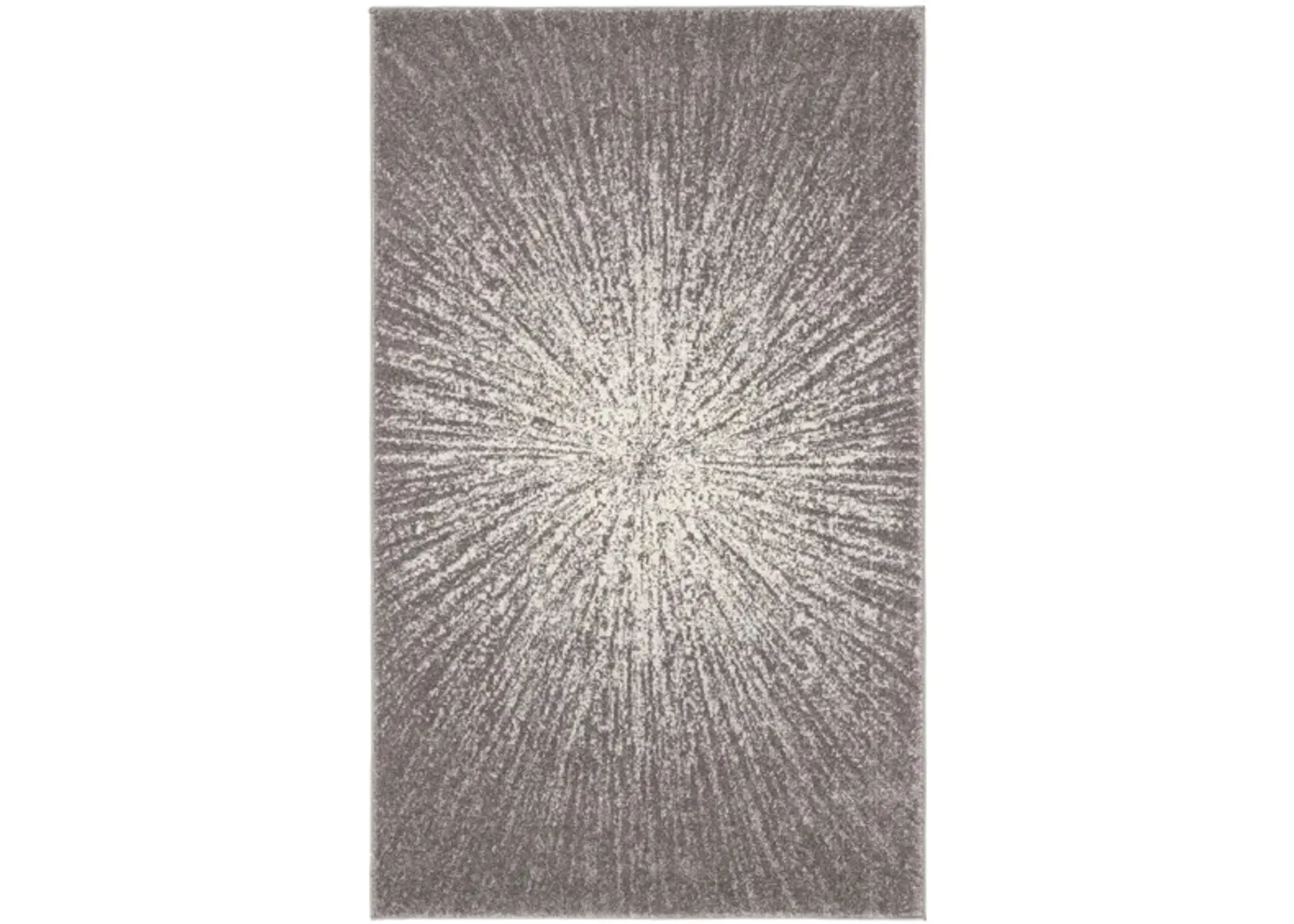 Evoke Area Rug in Dark Gray/Ivory by Safavieh