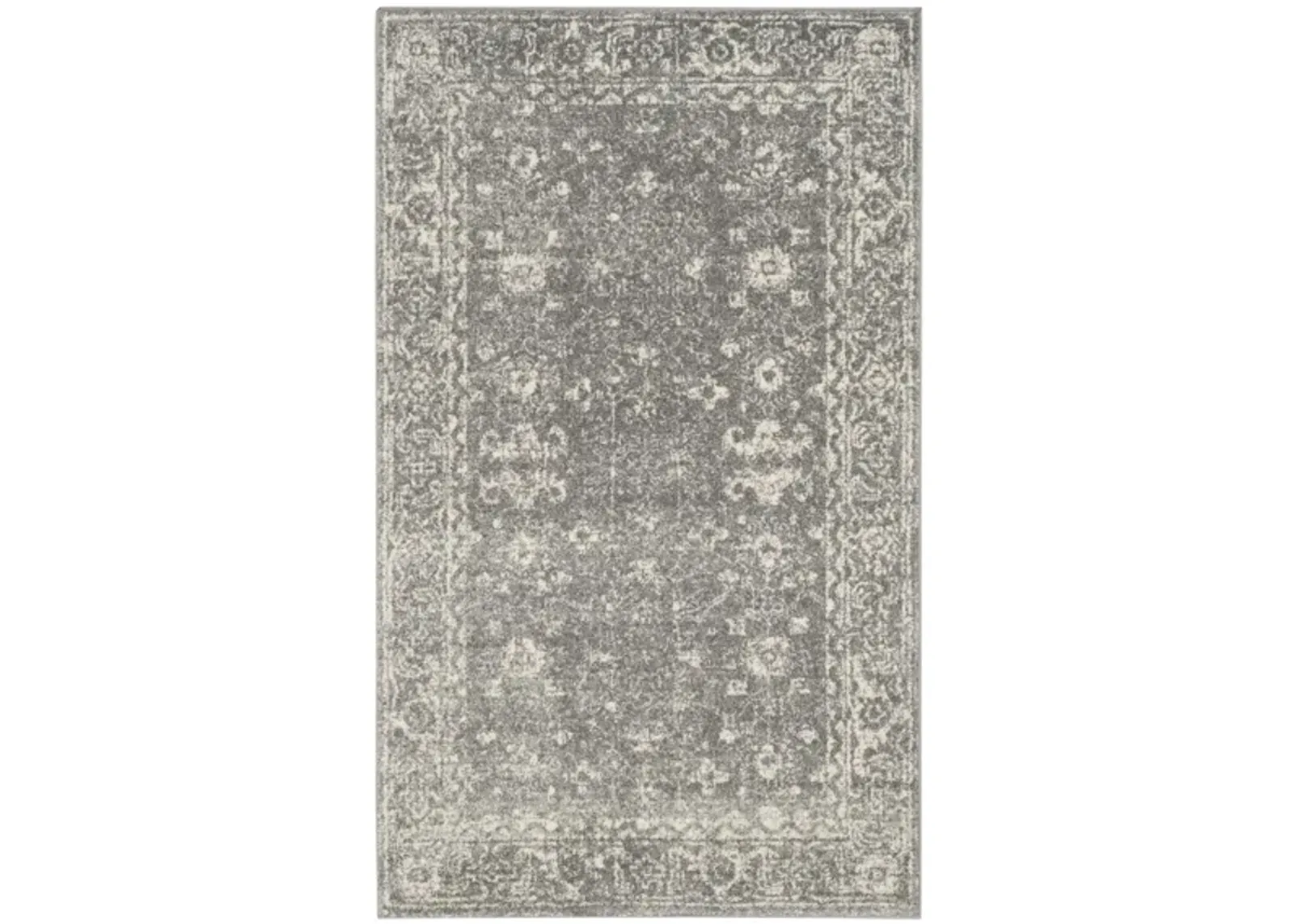 Evoke Area Rug in Gray/Ivory by Safavieh