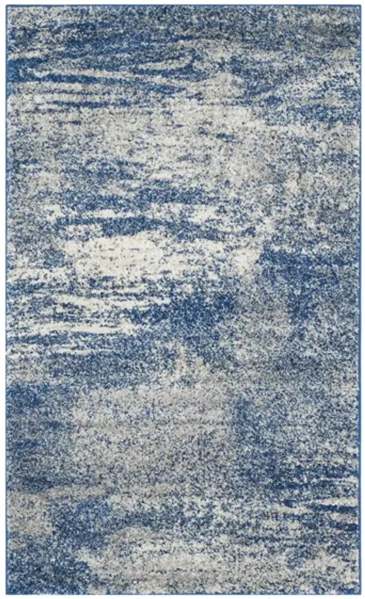 Evoke Area Rug in Navy/Ivory by Safavieh