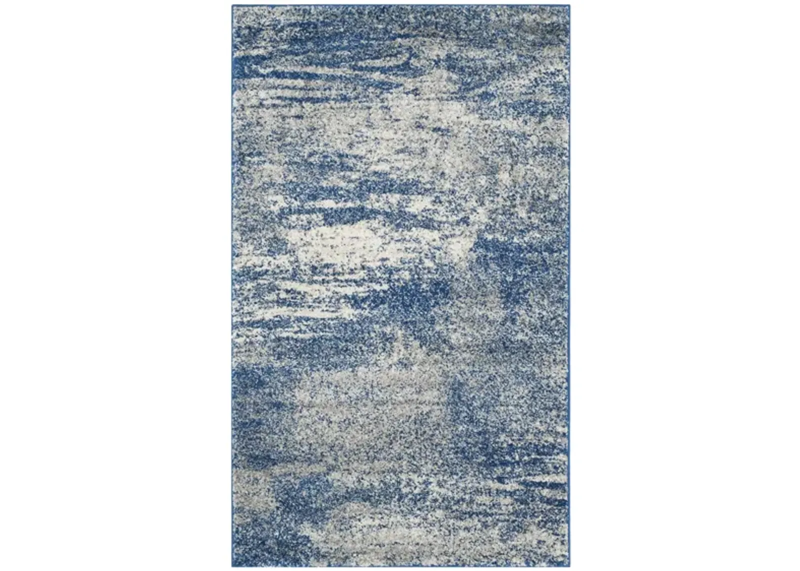 Evoke Area Rug in Navy/Ivory by Safavieh