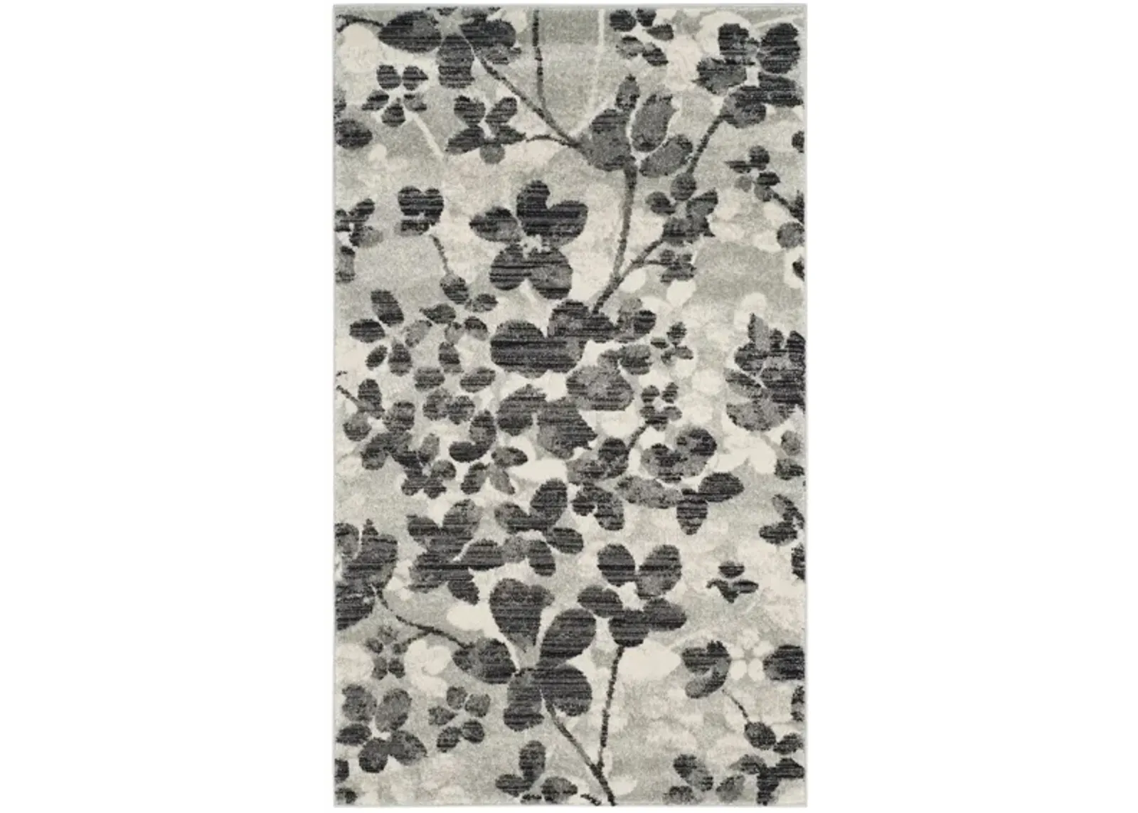 Evoke Area Rug in Gray/Black by Safavieh