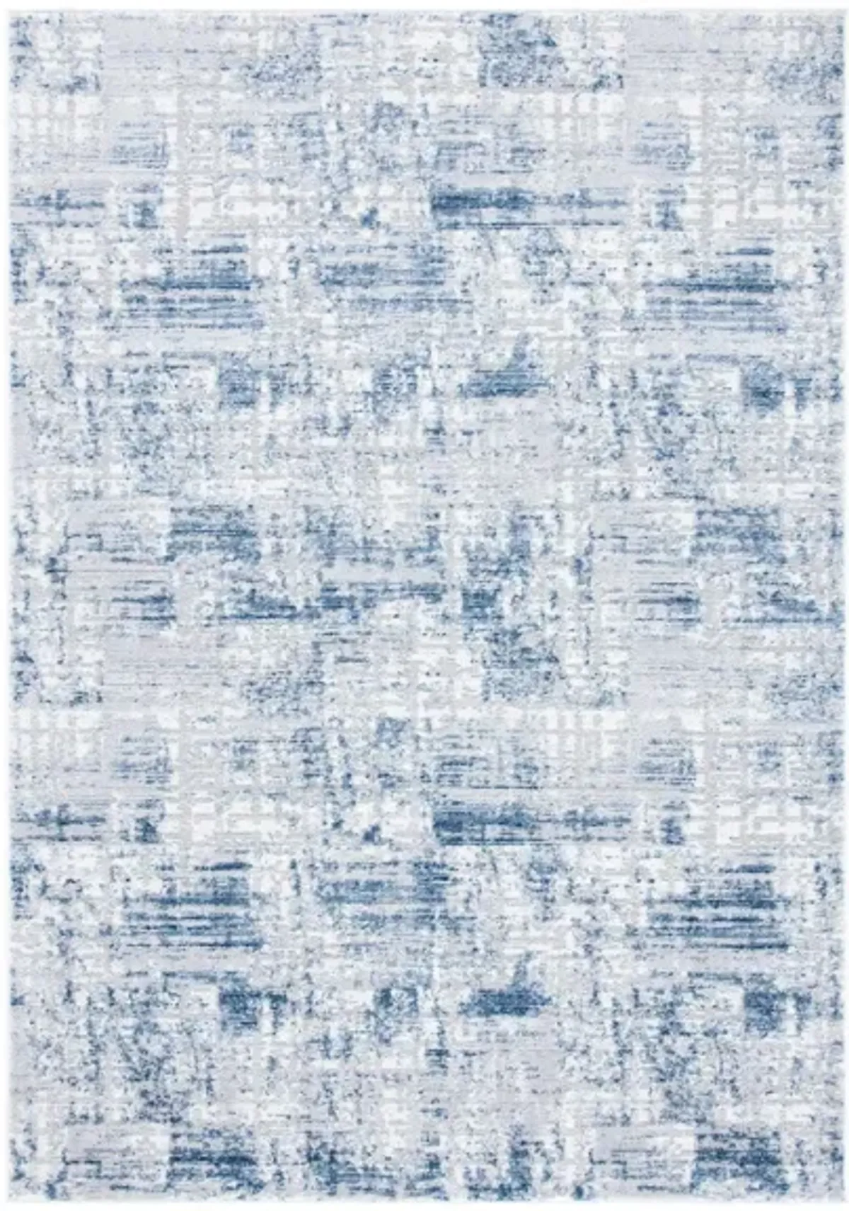 Amelia Area Rug in Navy / Light Gray by Safavieh