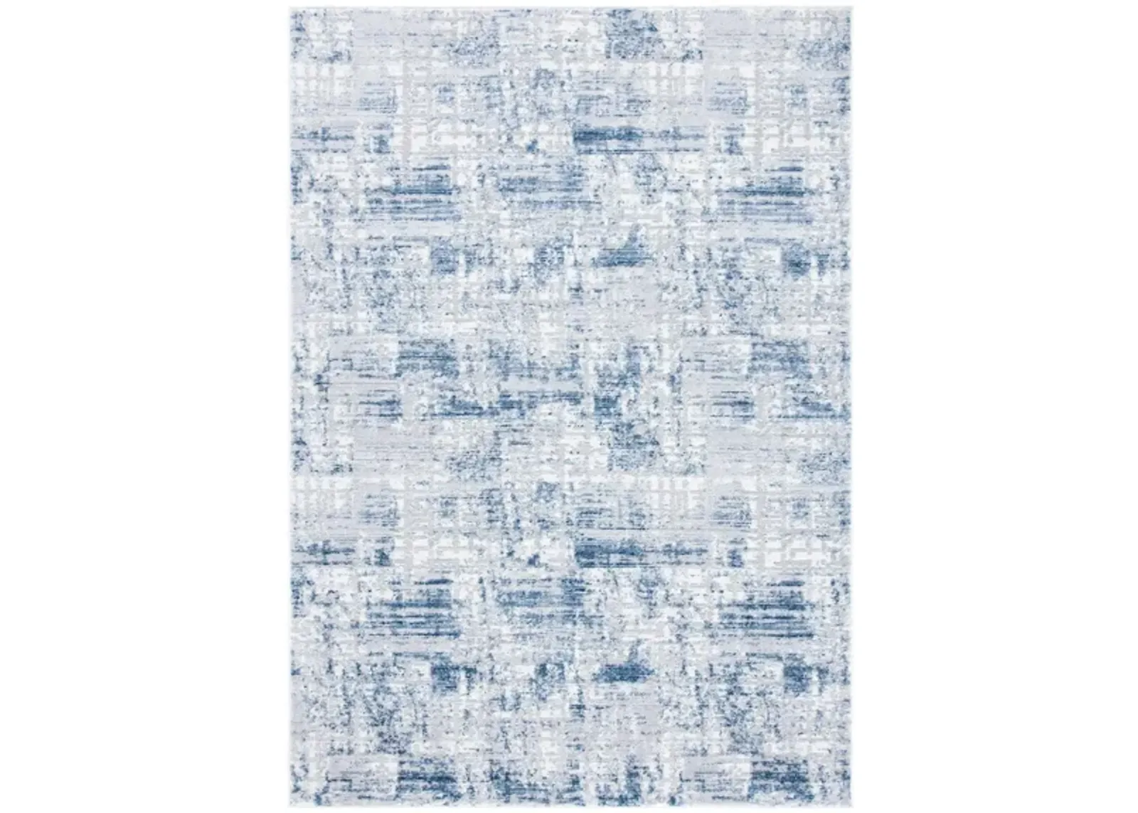 Amelia Area Rug in Navy / Light Gray by Safavieh