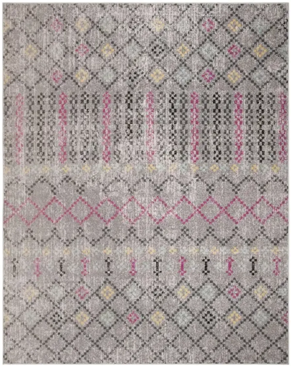 Montage I Area Rug in Gray & Multi by Safavieh