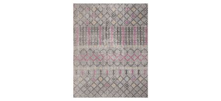 Montage I Area Rug in Gray & Multi by Safavieh