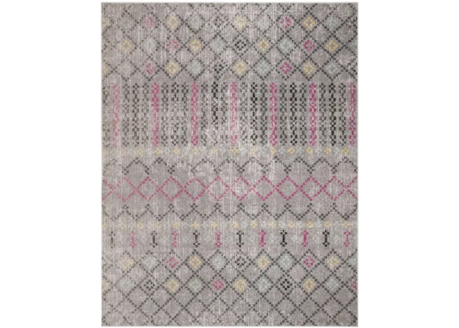 Montage I Area Rug in Gray & Multi by Safavieh