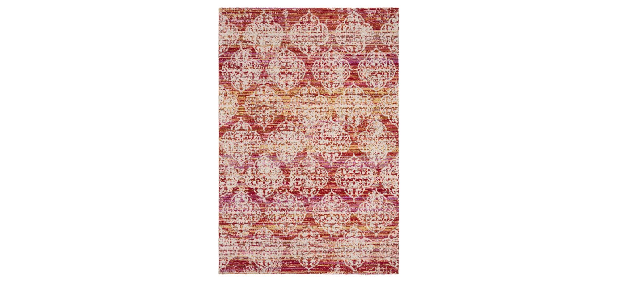 Montage I Area Rug in Pink & Multi by Safavieh